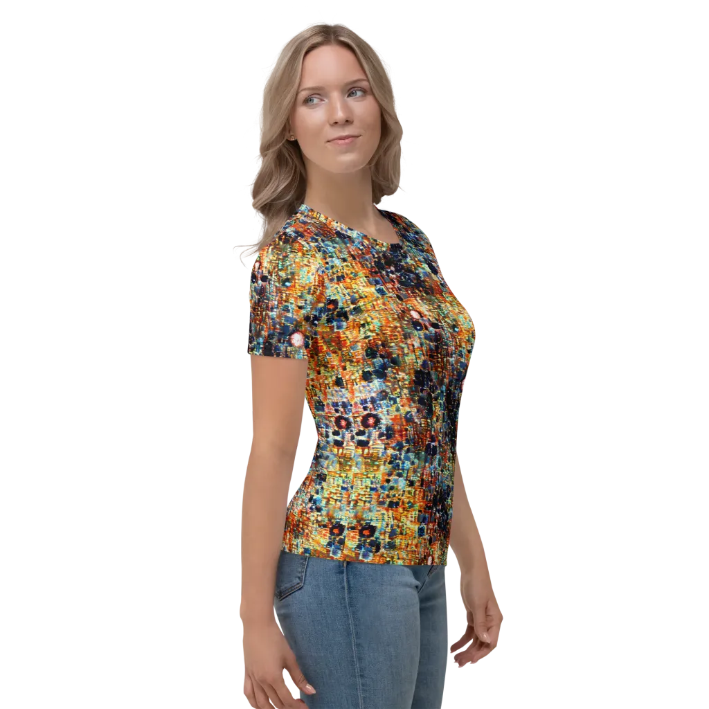 Urban Aurora on Women's Crew Neck T-Shirt — Right