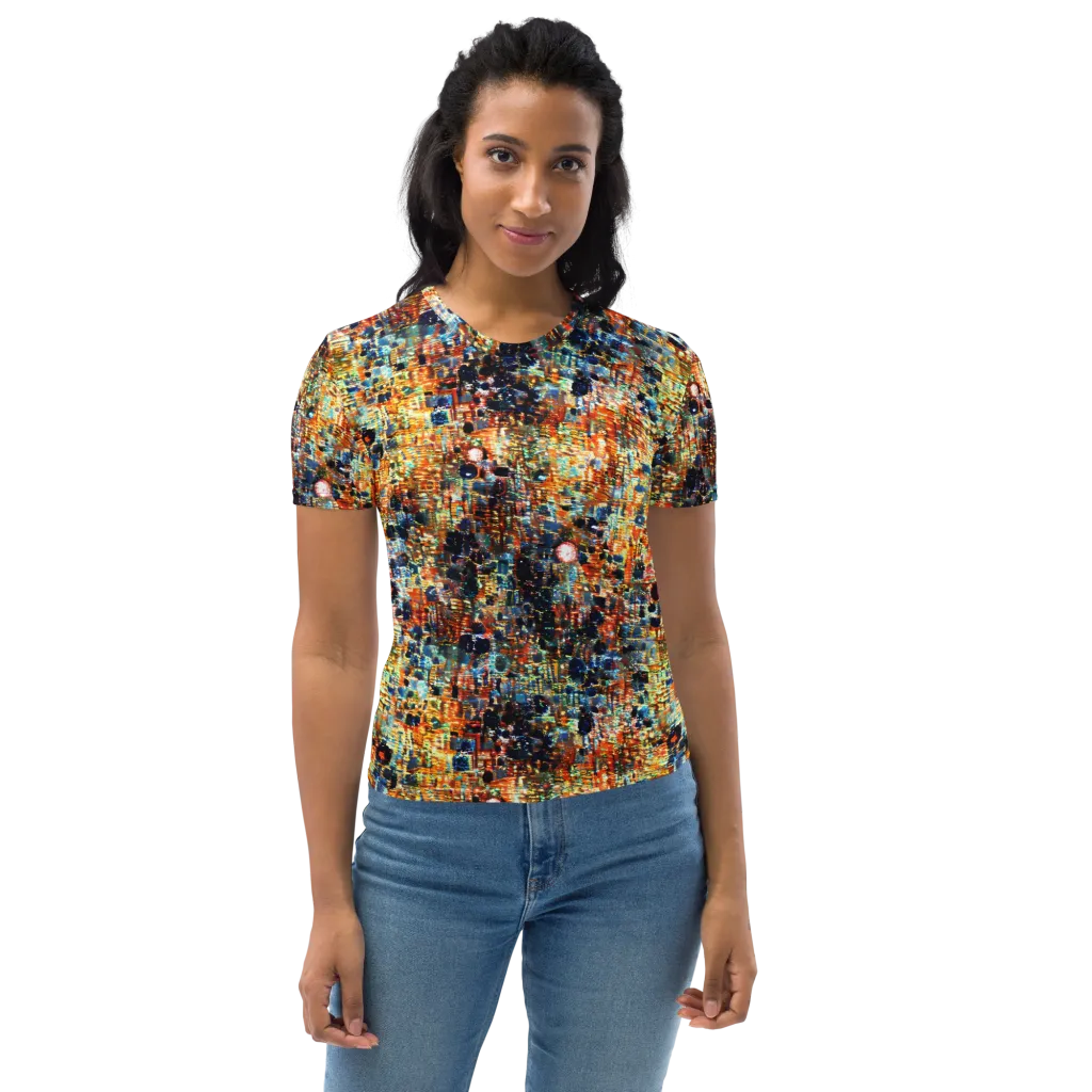 Urban Aurora on Women's Crew Neck T-Shirt — Front