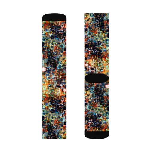 Urban Aurora on a Socks