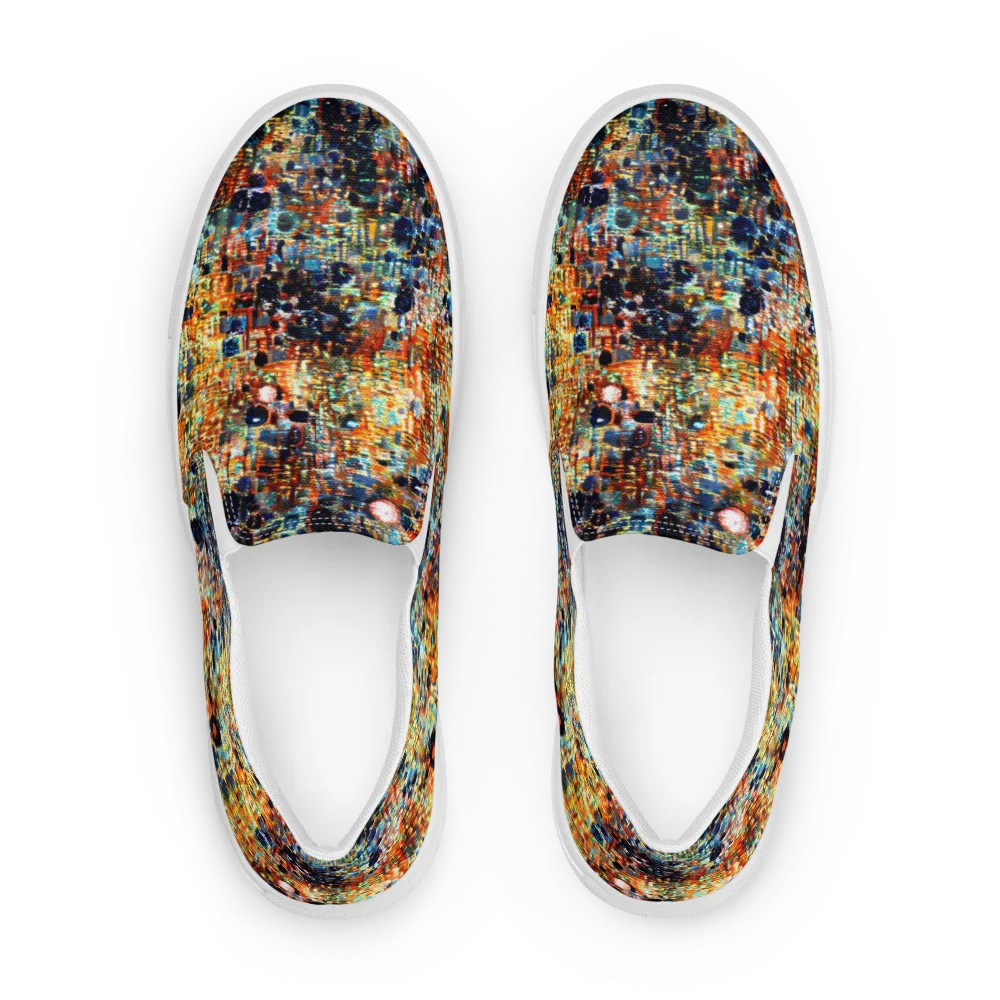 Urban Aurora on Women's Slip-On Canvas Shoes — Front