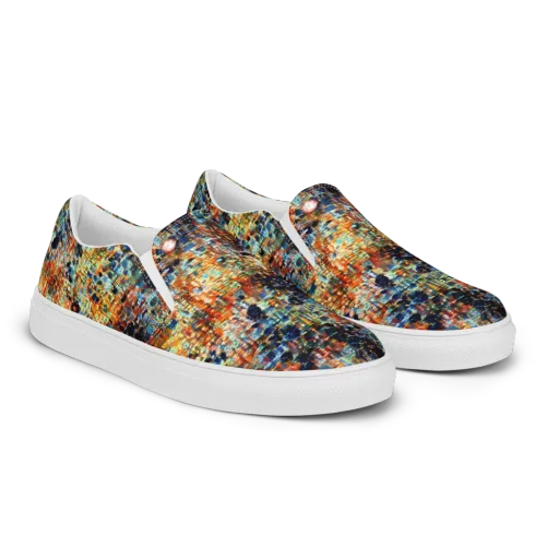 Urban Aurora on a Women's Slip-On Canvas Shoes