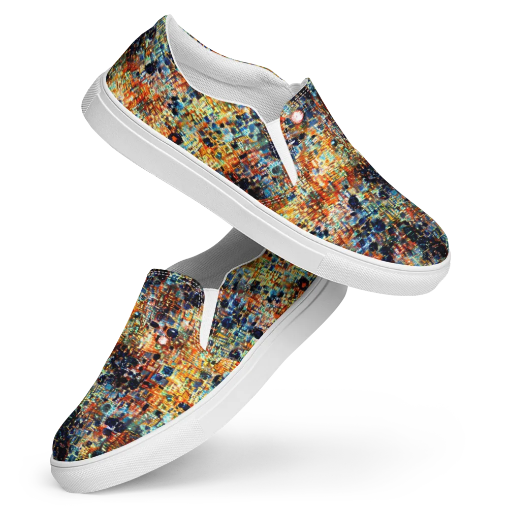 Urban Aurora on Women's Slip-On Canvas Shoes — Front