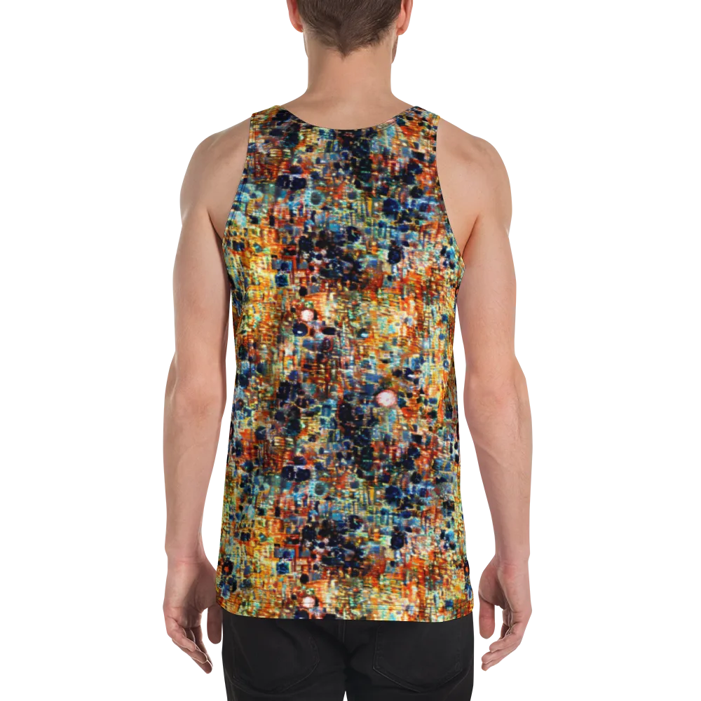 Urban Aurora on Men's Tank Top — Back