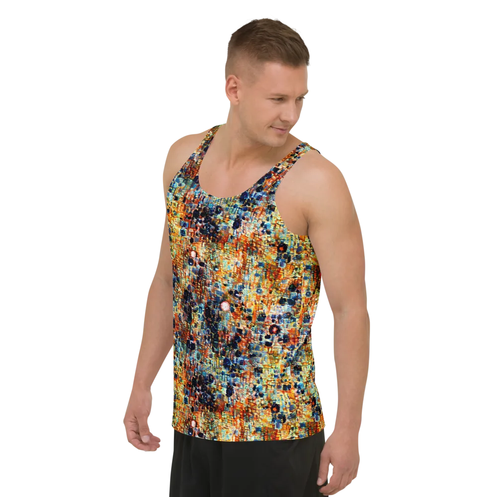 Urban Aurora on Men's Tank Top — Left Front