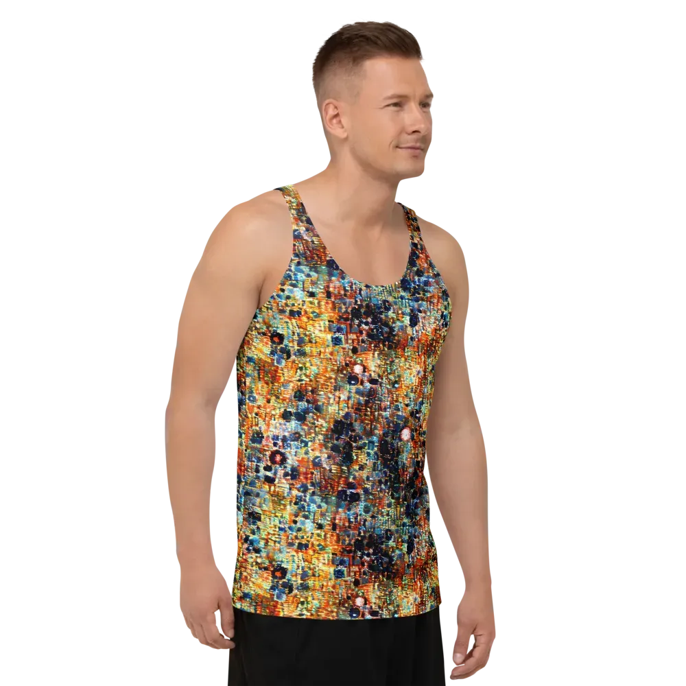 Urban Aurora on Men's Tank Top — Right Front