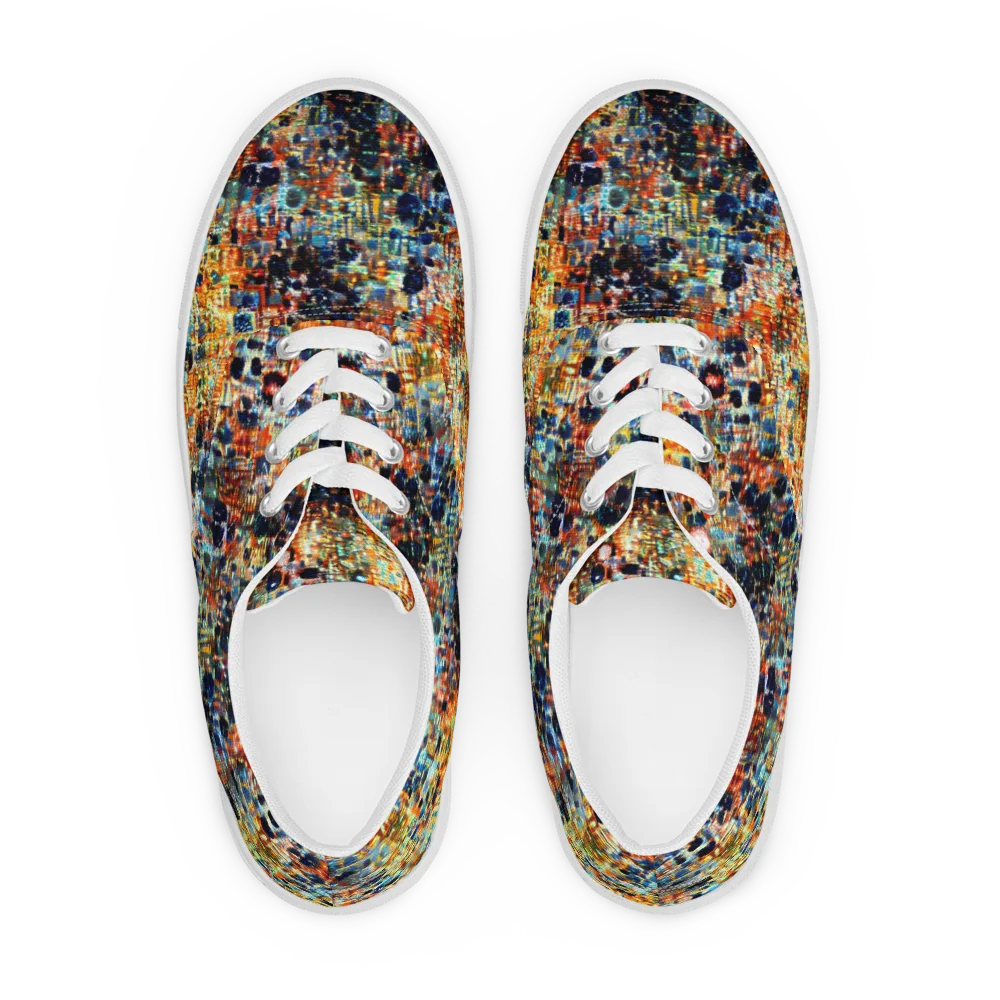 Urban Aurora on Men's Lace-Up Canvas Shoes — Front