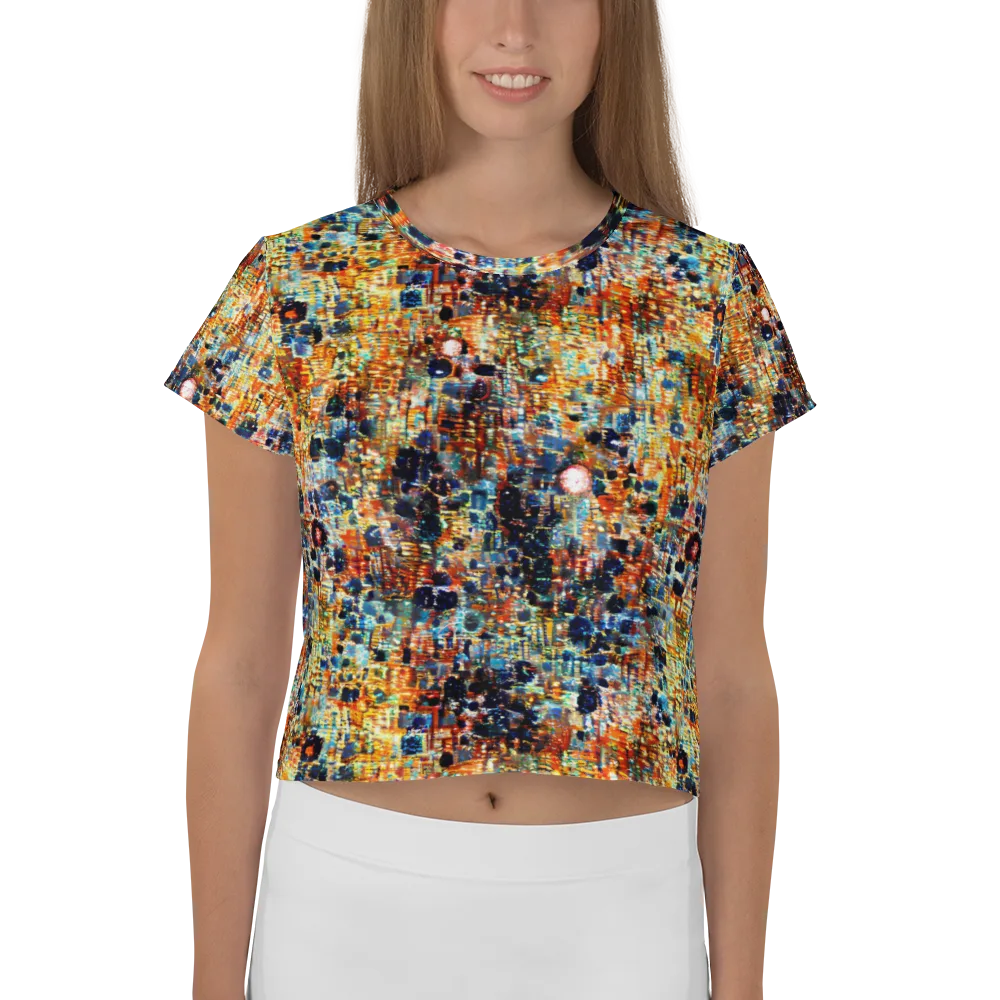Urban Aurora on Crop Tee — Front