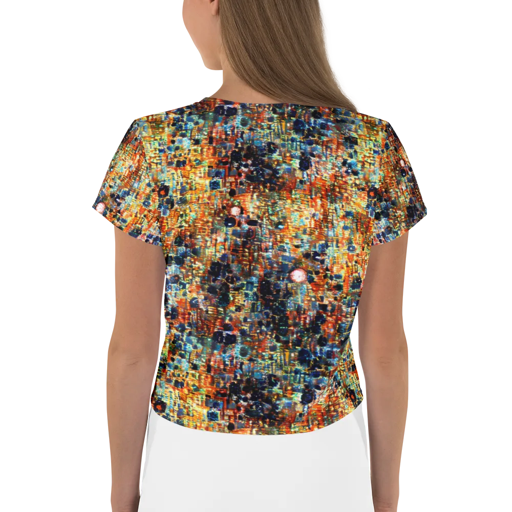 Urban Aurora on Crop Tee — Back
