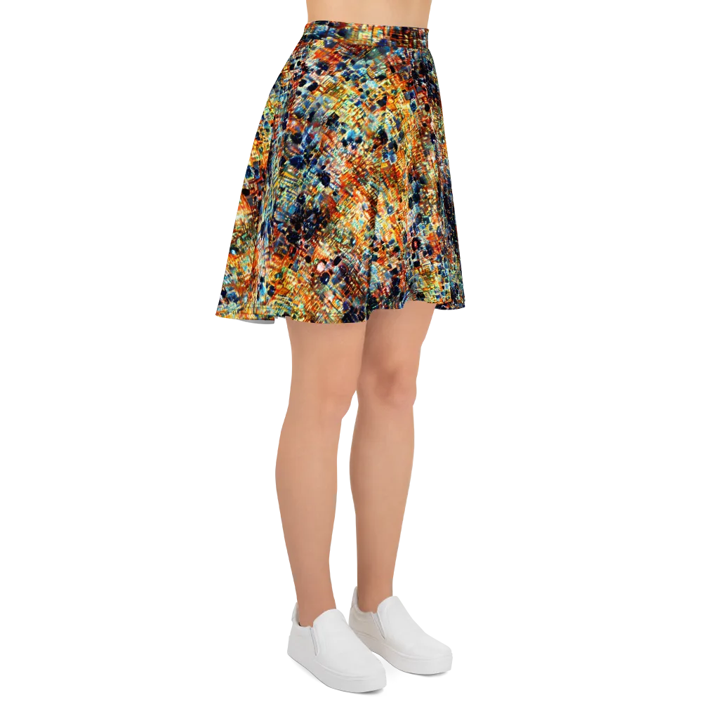 Urban Aurora on Skater Skirt — Right