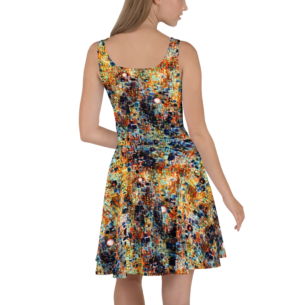 Urban Aurora on Skater Dress — Back