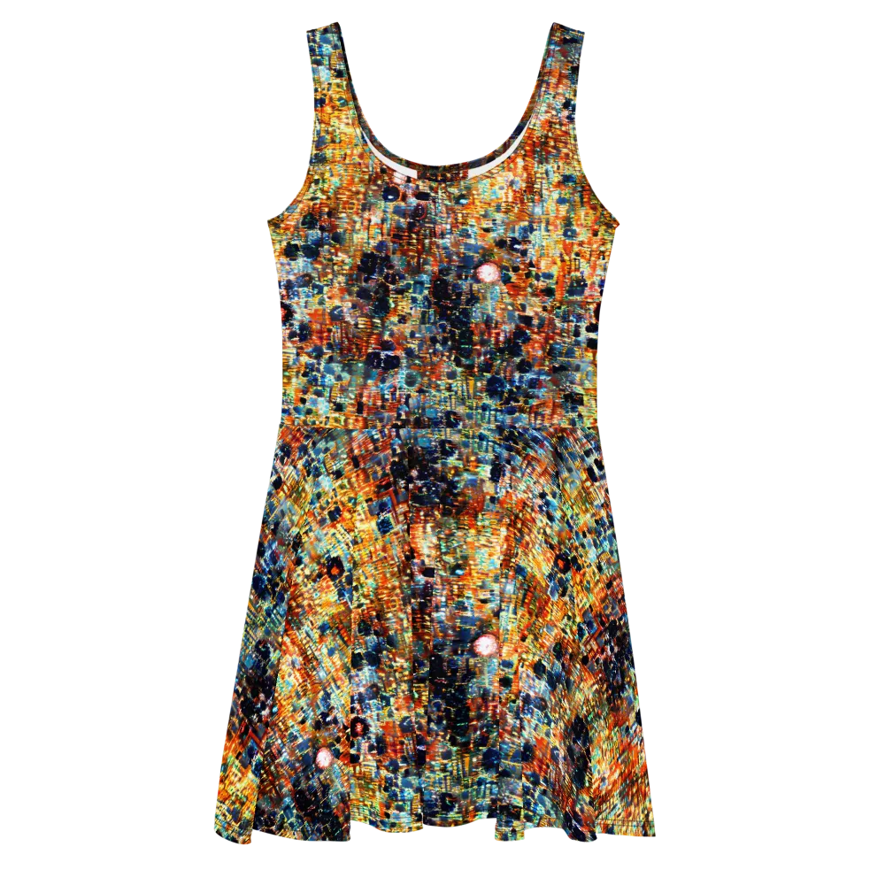 Urban Aurora on Skater Dress — Front