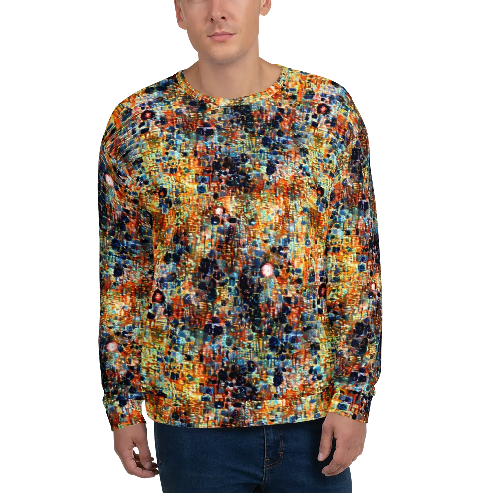 Urban Aurora on Sweatshirt — Front
