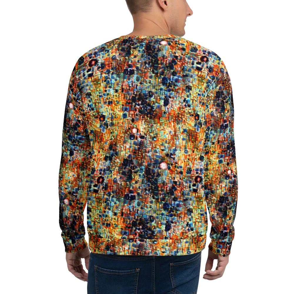 Urban Aurora on Sweatshirt — Back