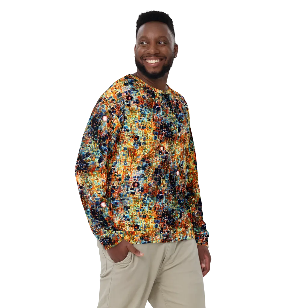 Urban Aurora on Sweatshirt — Front
