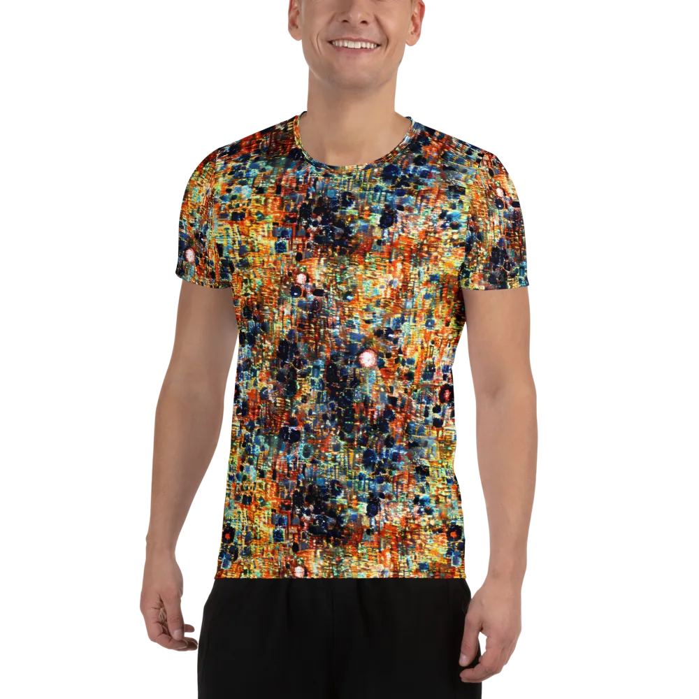 Urban Aurora on Men's Athletic T-Shirt — Front