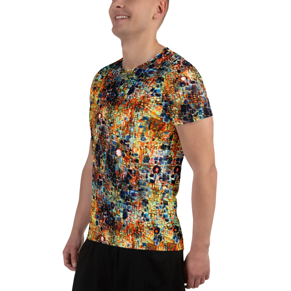Urban Aurora on Men's Athletic T-Shirt — Left