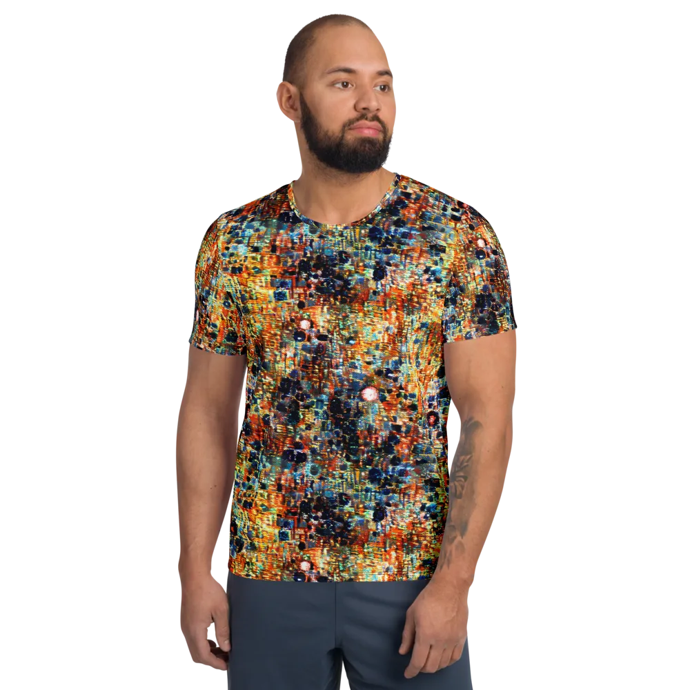 Urban Aurora on Men's Athletic T-Shirt — Front