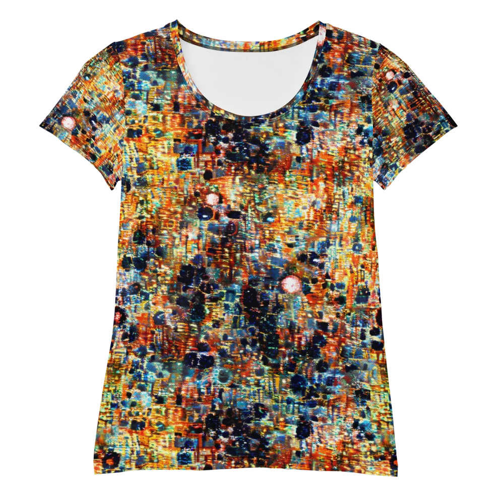 Urban Aurora on Women's Athletic T-Shirt — Front