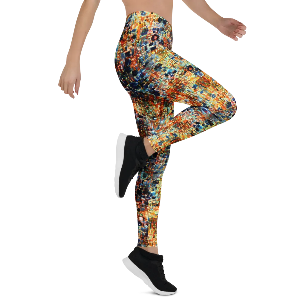 Urban Aurora on Leggings — Right
