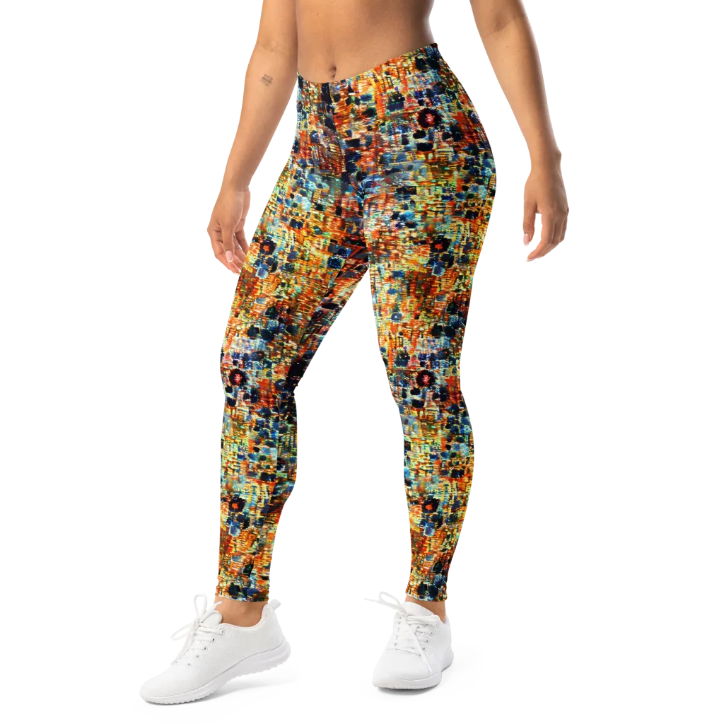 Urban Aurora on Leggings — Left Front