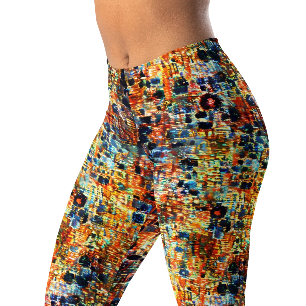 Urban Aurora on Leggings — Left Front