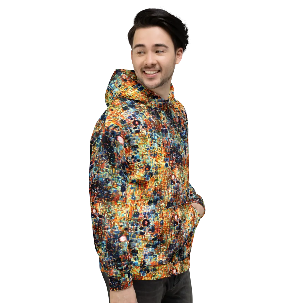 Urban Aurora on Hoodie — Right