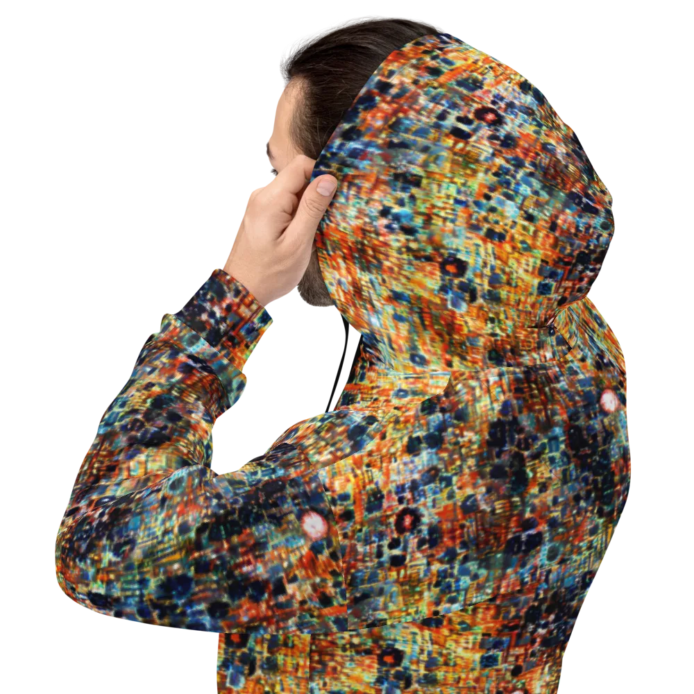 Urban Aurora on Hoodie — Back