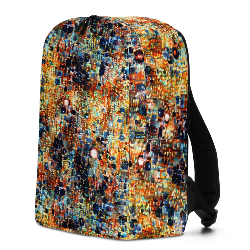 Urban Aurora on Minimalist Backpack — Left