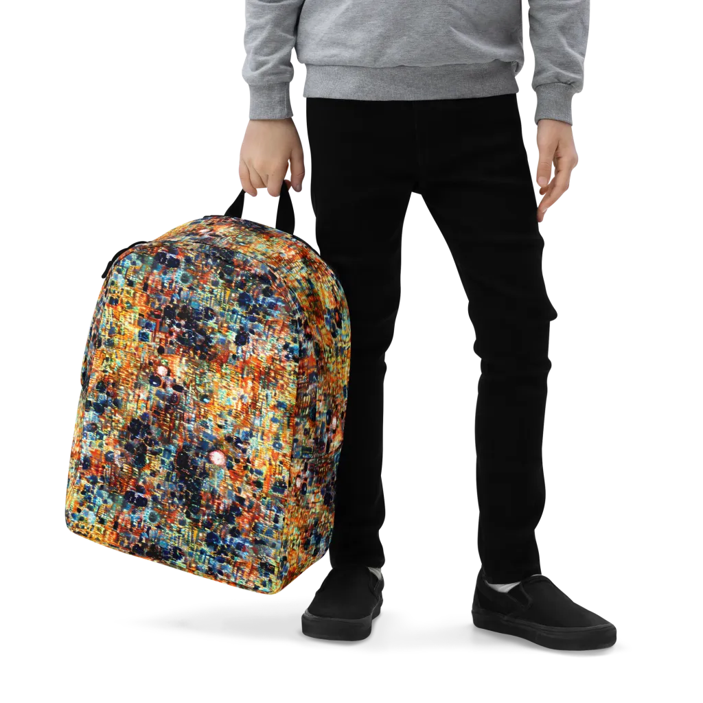 Urban Aurora on Minimalist Backpack — Zoomed-in