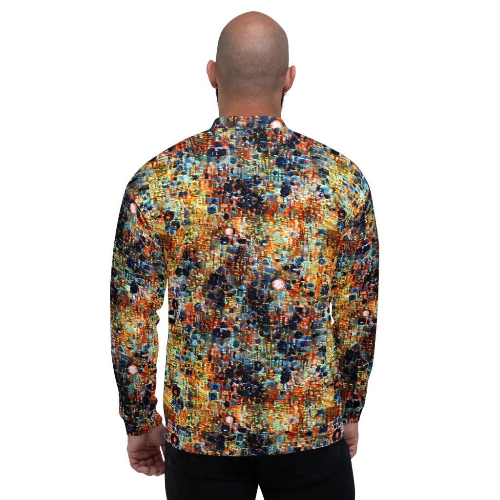 Urban Aurora on Bomber Jacket — Back