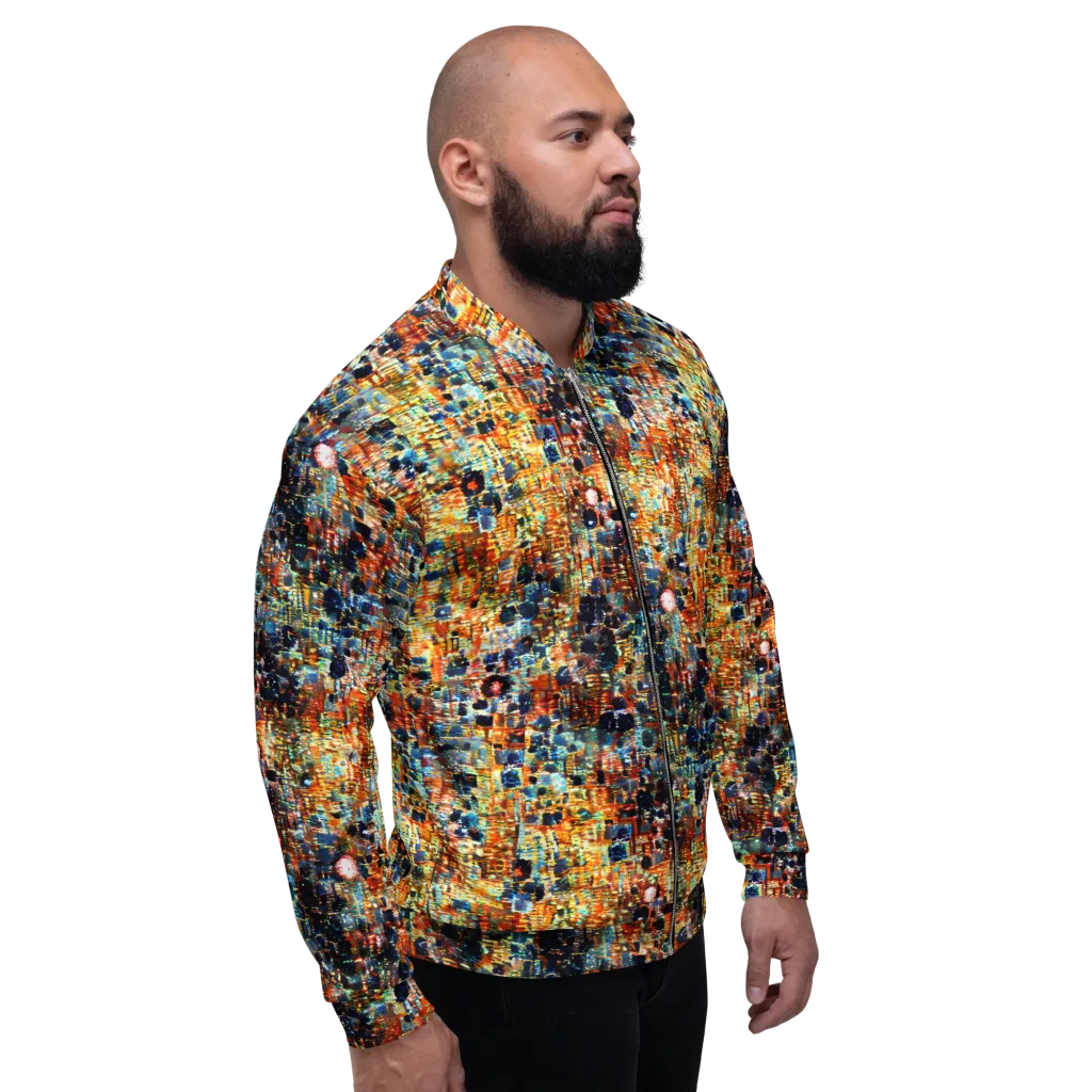 Urban Aurora on Bomber Jacket — Right