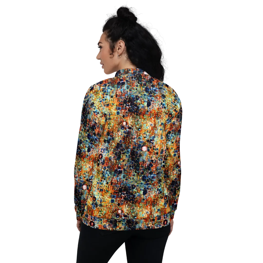 Urban Aurora on Bomber Jacket — Back