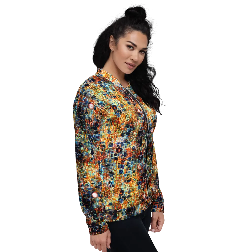 Urban Aurora on Bomber Jacket — Right