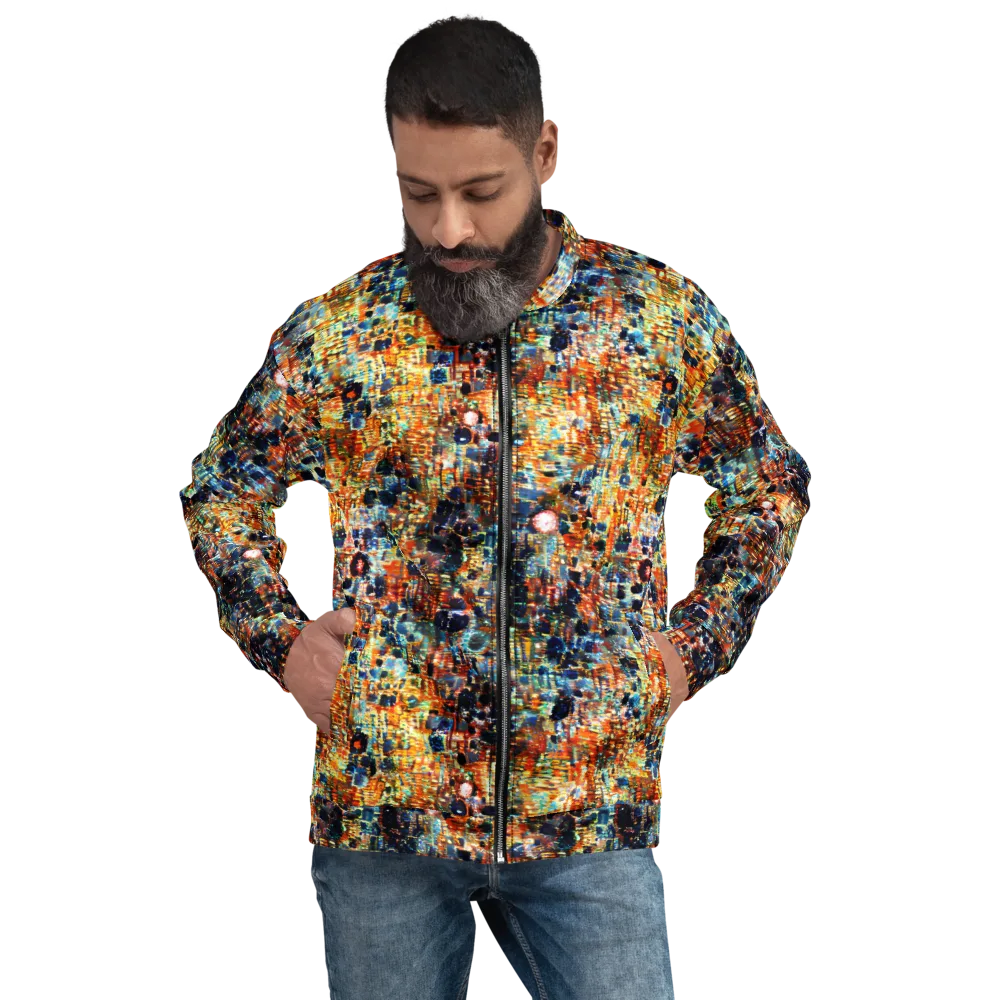 Urban Aurora on Bomber Jacket — Front