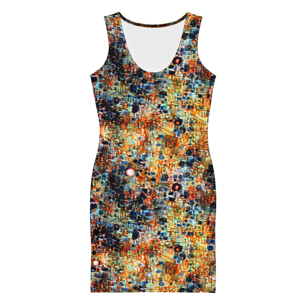 Urban Aurora on Bodycon Dress — Front