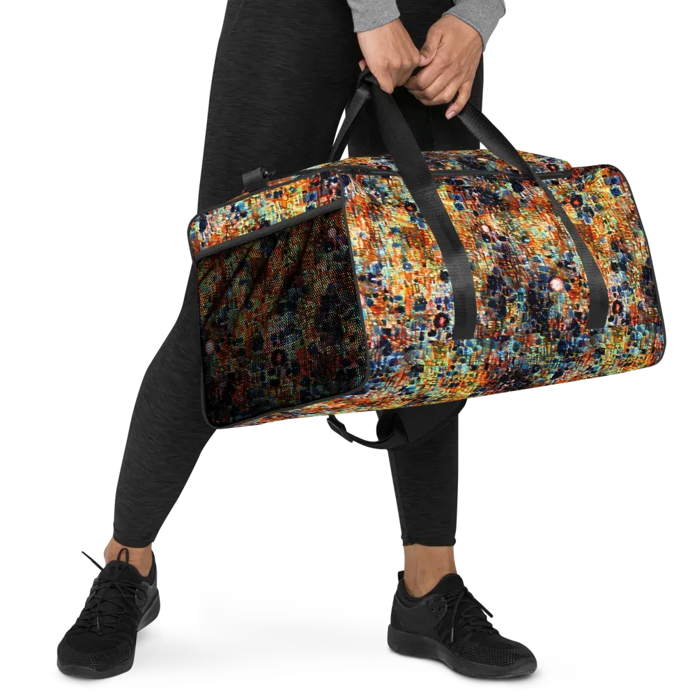 Urban Aurora on Duffle Bag — Right Front
