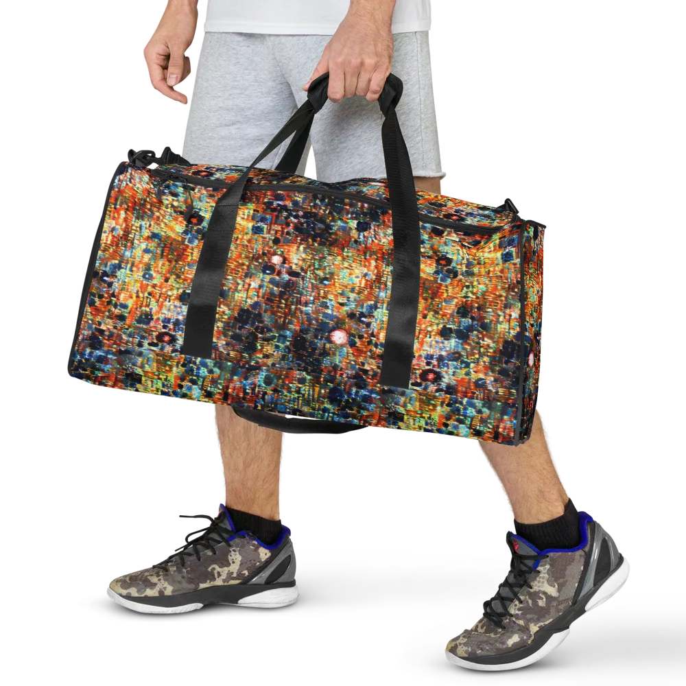 Urban Aurora on Duffle Bag — Front