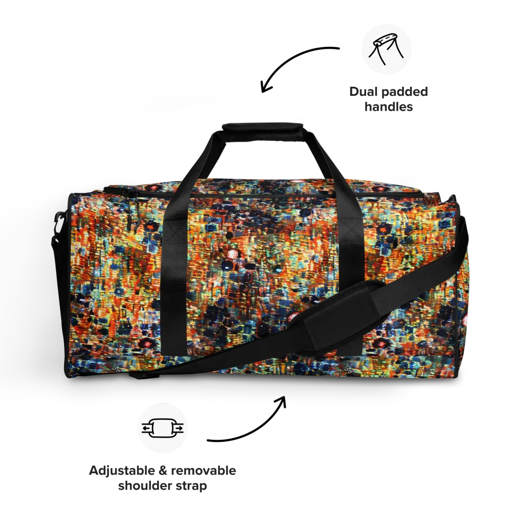 Urban Aurora on Duffle Bag — Front