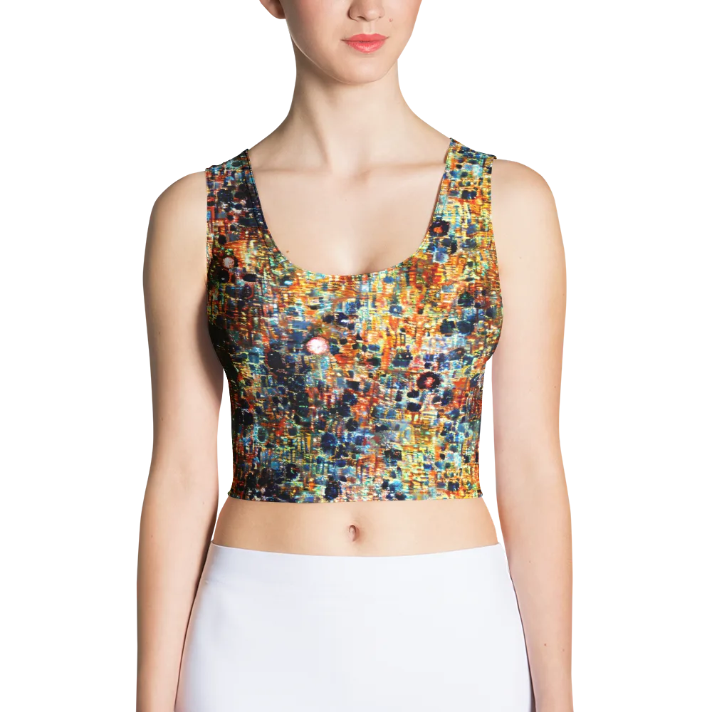 Urban Aurora on Crop Top — Front