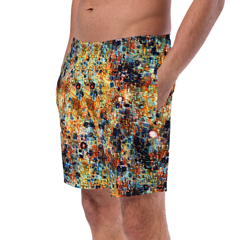 Urban Aurora on Swim Trunks — Left Front