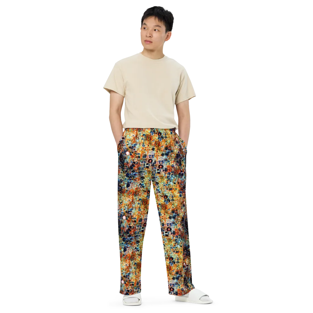 Urban Aurora on Wide-Leg Pants — Front