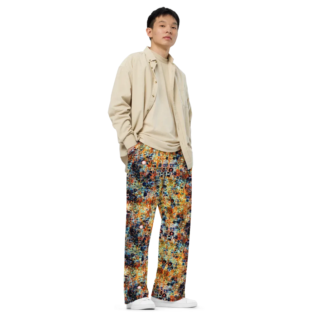 Urban Aurora on Wide-Leg Pants — Right Front