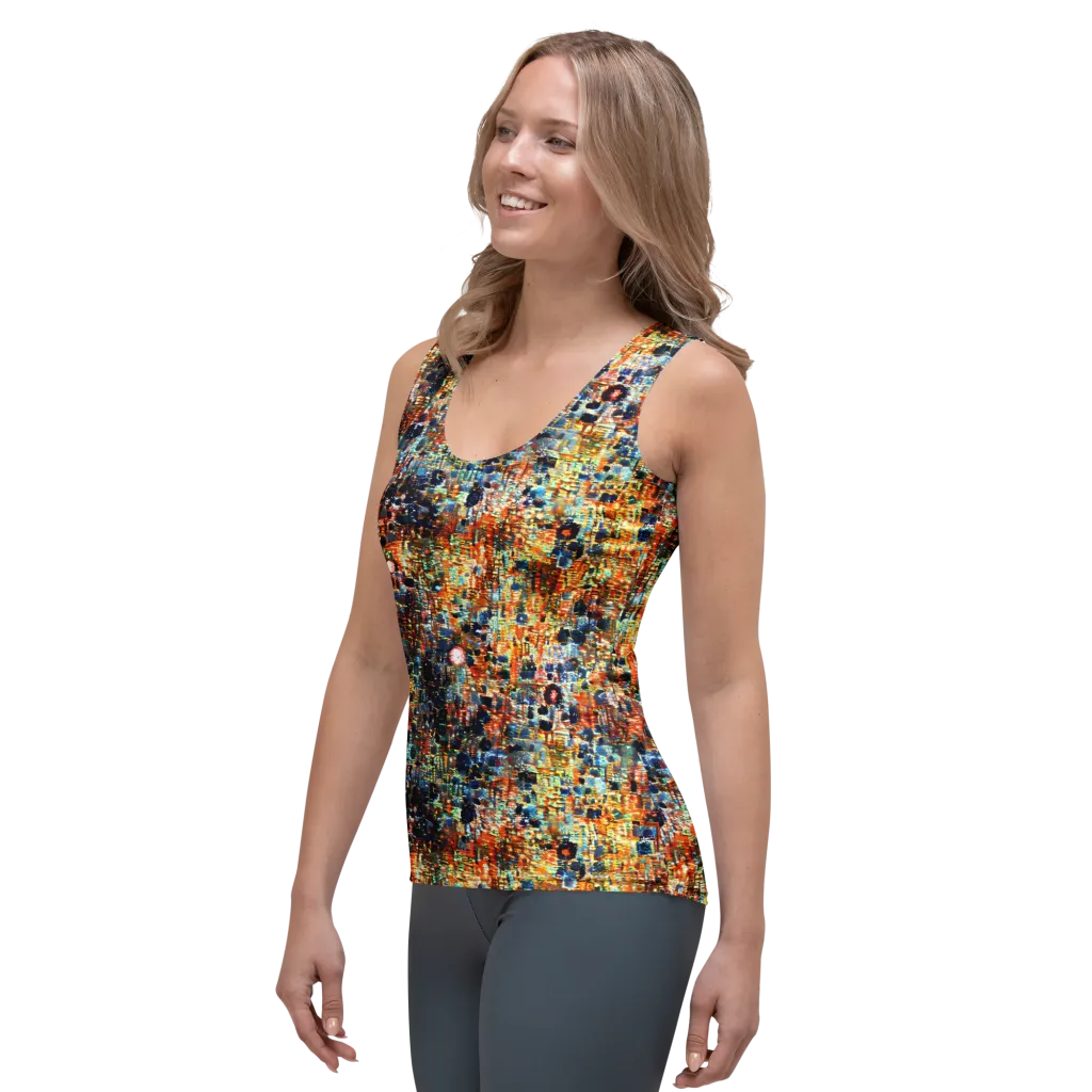 Urban Aurora on Women's Tank Top — Left Front