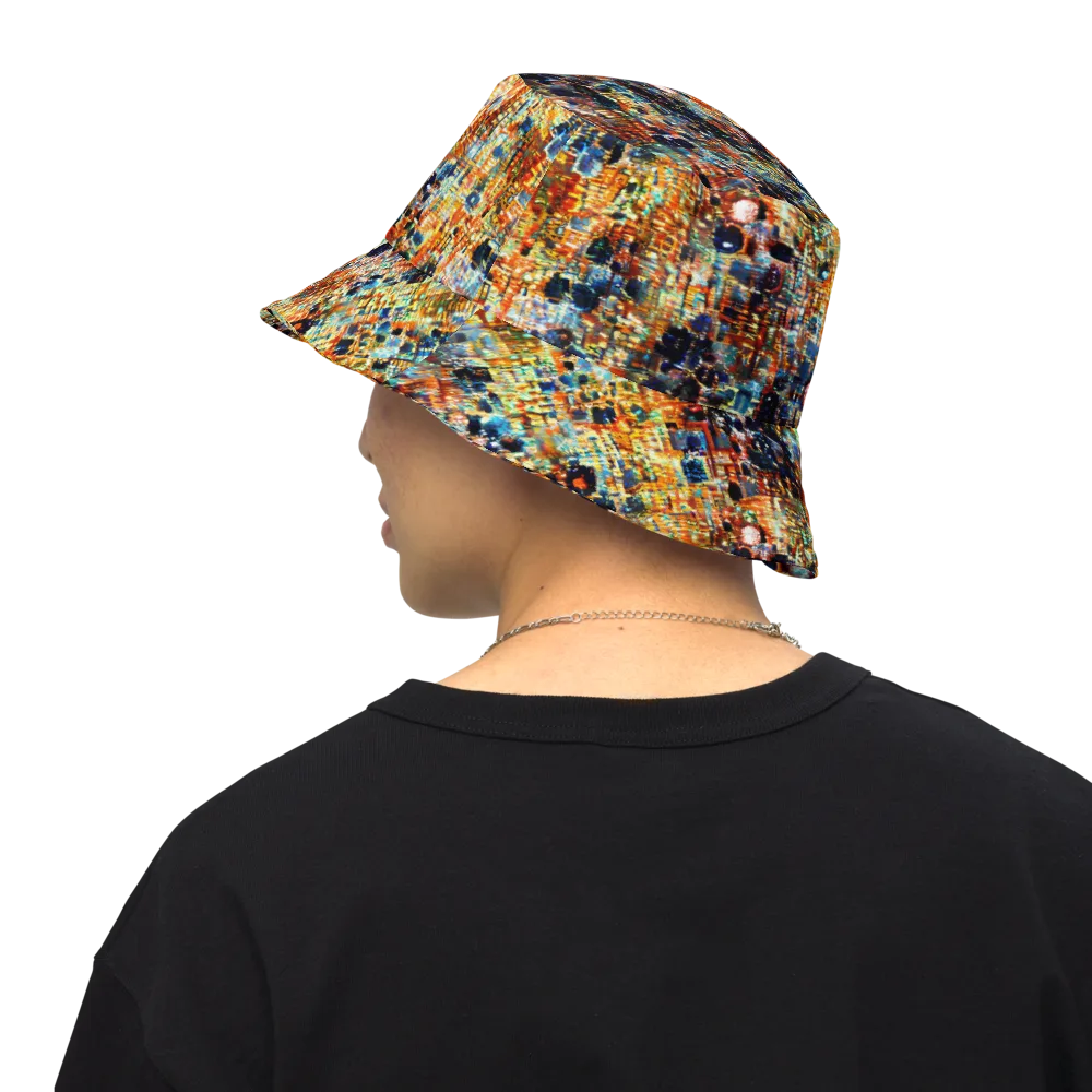 Urban Aurora on Reversible Bucket Hat — Back Inside