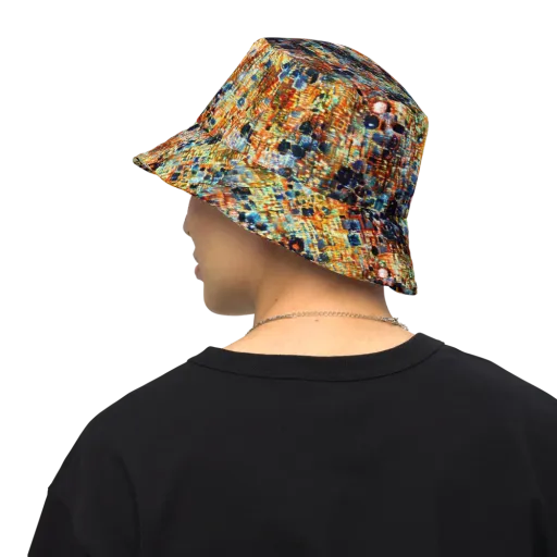 Urban Aurora on a Reversible Bucket Hat