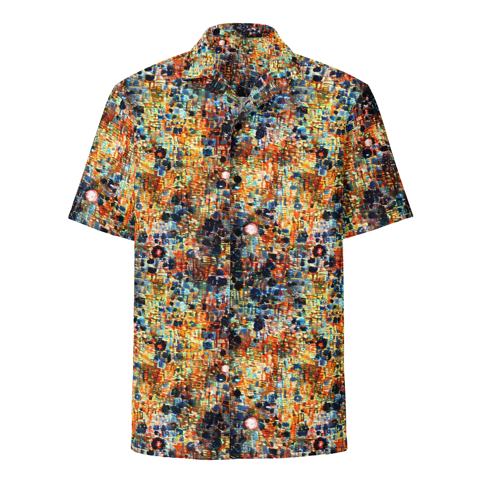 Urban Aurora on Button Shirt — Front