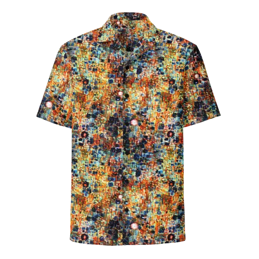 Urban Aurora on a Button Shirt