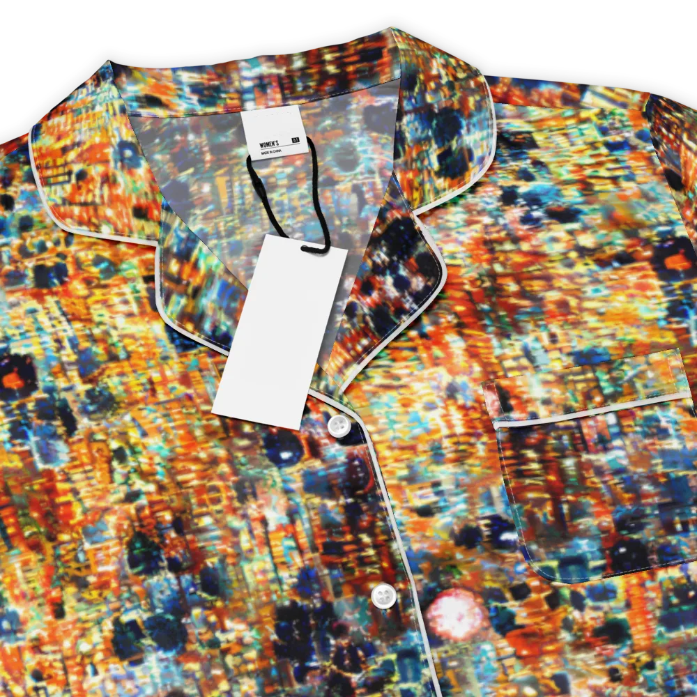 Urban Aurora on Women's Short Sleeve Pajama Top — Product details