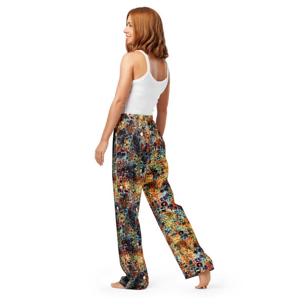 Urban Aurora on Women's Pajama Pants — Back