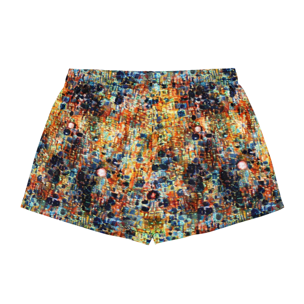 Urban Aurora on Women's Pajama Shorts — Back